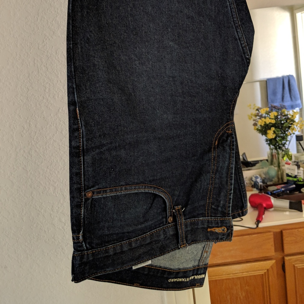 OLD NAVY | Straight Jeans 36x30 | Navy